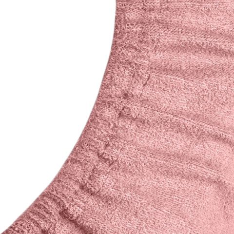 Prześcieradło frotte z gumką Lachsfarben 90x200 cm