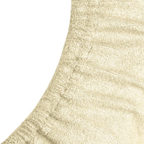 Prześcieradło frotte z gumką Ecru 90x200 cm