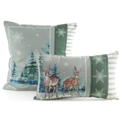 SW/Kissenbezug FOREST/1 45X45 ZIEL+SREB