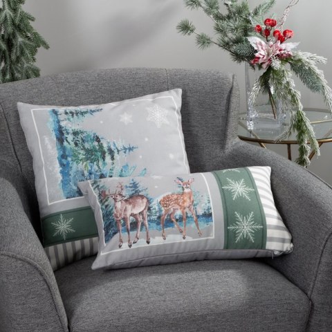 SW/Kissenbezug FOREST/1 45X45 ZIEL+SREB