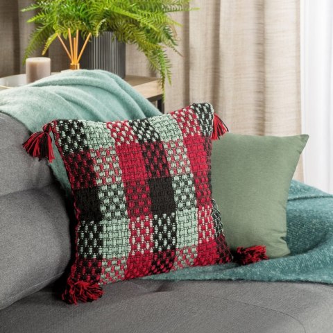 Kissenbezug HILAR 45X45 CZER+MIĘT