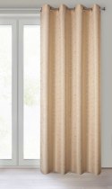 Vorhang EVI/BEŻ+ZŁO 140X250 Ösen