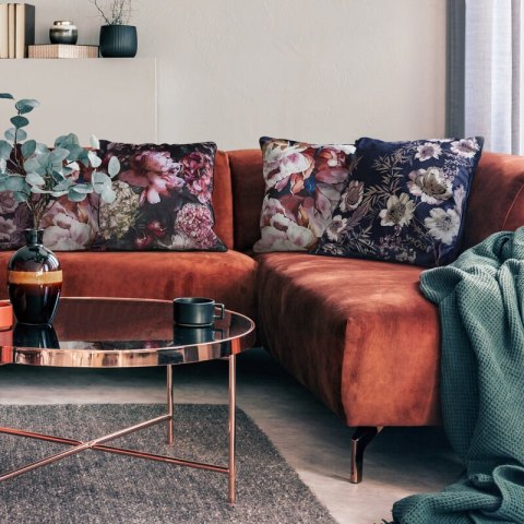 Kissenbezug VELVET/20 45X45 PRINT/PIPING