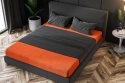 Prześcieradło frotte z gumką Orange 180x200 cm