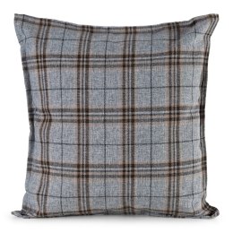 Poszewka GARDEN 24D 45X45 SRE+BRĄZ KRATA