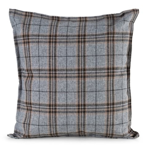 Poszewka GARDEN 24D 45X45 SRE+BRĄZ KRATA