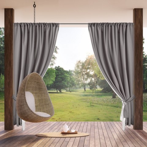 Zasłona GARDEN STAL 155X200 TUNEL