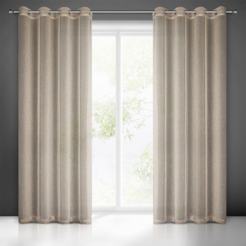 Vorhang ADELA/BEŻ 140X250 Ösen