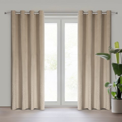 Vorhang ARIADNA/BEŻ 140X250 Ösen