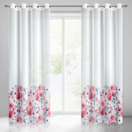 Vorhang CARLA/B+RÓŻ 140X250 Ösen