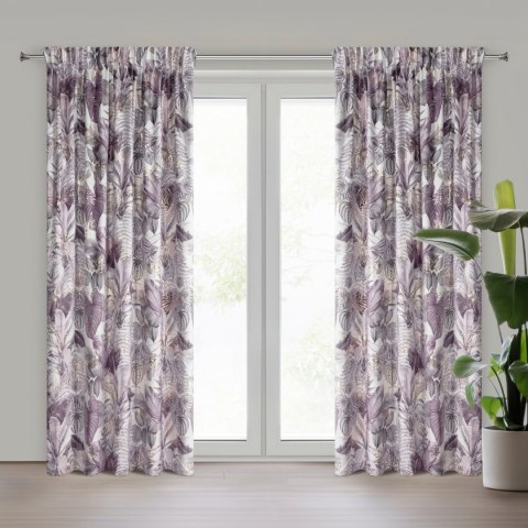 Vorhang DAVOS/2/FIOL 140X270 T