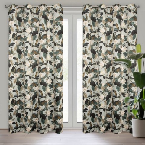 Vorhang ELENI/OLIW 140X250 Ösen