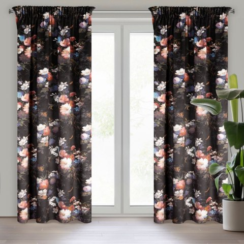 Vorhang KAREN/CZA+RÓ 140X270 TAŚMA