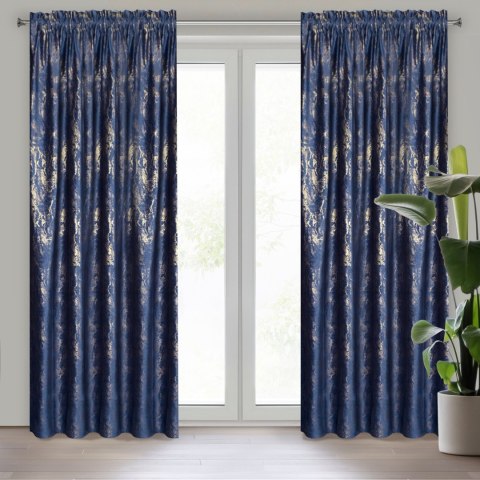 Vorhang KORNELIA/GRA 135X270 TAŚMA