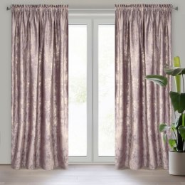 Vorhang KORNELIA/RÓŻ 140X270 TAŚMA