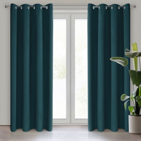 Vorhang LOGAN/PETROL 135X250 PRZEL