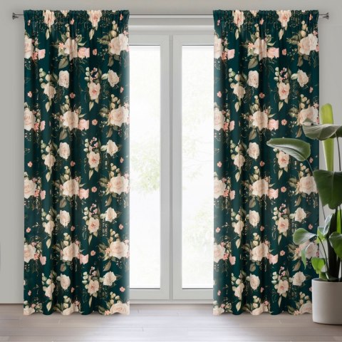 Vorhang ROSE/C.ZI+RÓ 135X270 TAŚMA