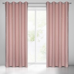 Vorhang WENDY/RÓŻ 140X250 Ösen