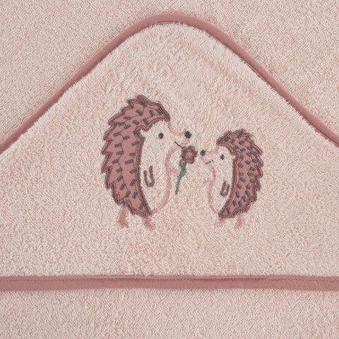 RE/D/BABY68/RÓŻ 100X100 KAPTUR 350