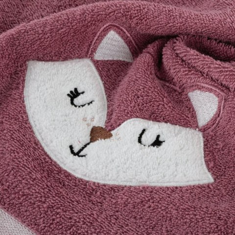 RE/D/BABY70/RÓŻ 100X100 KAPTUR 350