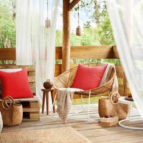 Poszewka GARDEN3 CZER 45X45