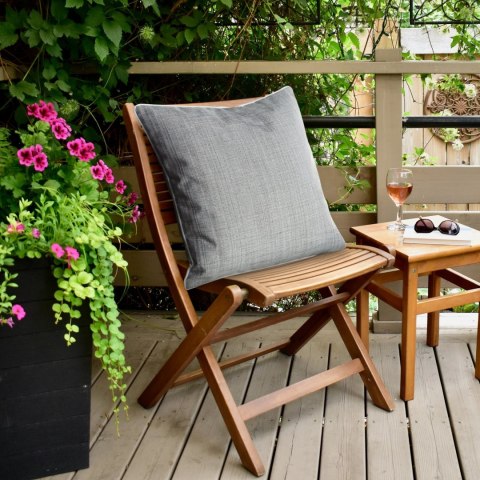 Poszewka GARDEN3 STAL 45X45