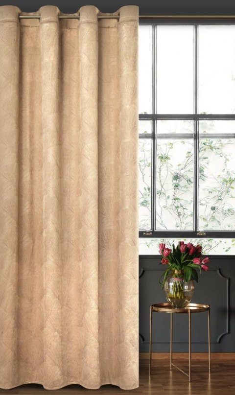 PIER/Vorhang GOJA 140X250 Ösen BEŻ