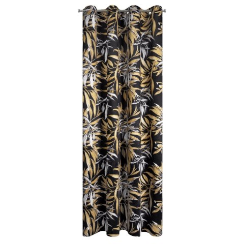 PIER/Vorhang ZOJA 140X250 P CZA+BEŻ