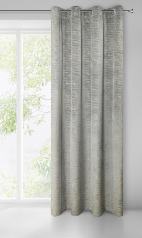 Vorhang ALUVIA/STAL 140X250 Ösen