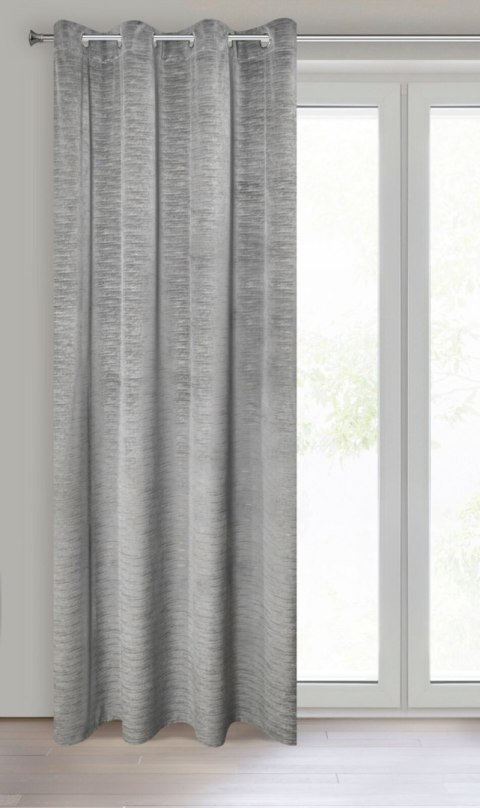 Vorhang ALUVIA/STAL 140X250 Ösen