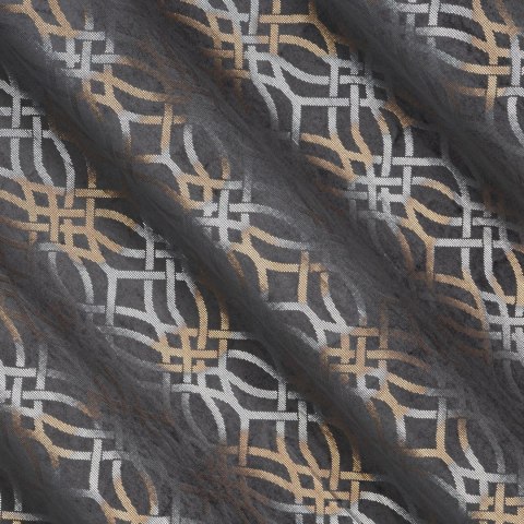 Vorhang ARETA/STAL 140X250 Ösen