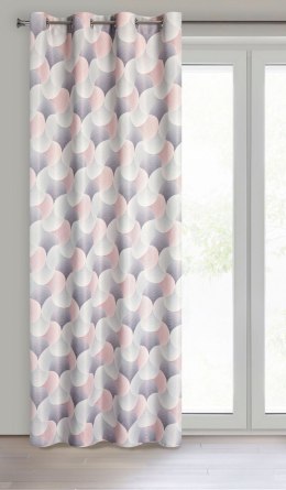 Vorhang ASETA/SR+RÓŻ 140X250 Ösen