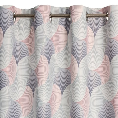 Vorhang ASETA/SR+RÓŻ 140X250 Ösen