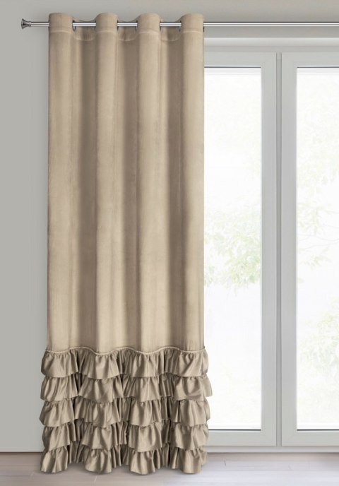 Vorhang CARLI/C.BEŻ 140X250 Ösen