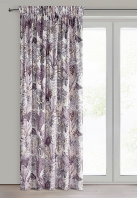 Vorhang DAVOS/2/FIOL 140X270 T