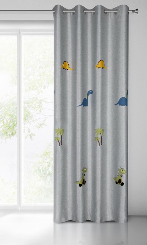 Vorhang DINO/SRE+ZIE 140X250 Ösen