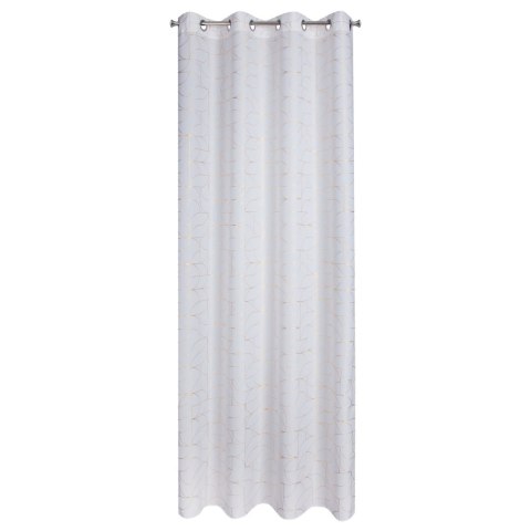 Vorhang EVI/B+gold 140X250 Ösen