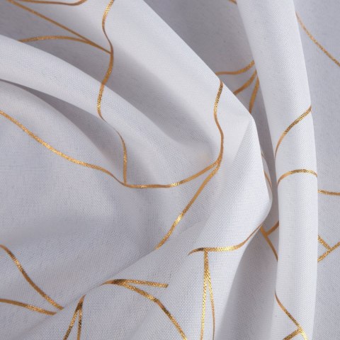 Vorhang EVI/B+gold 140X250 Ösen