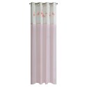 Vorhang FLAMINGO/RÓŻ 140X250 Ösen