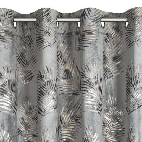 Vorhang GLORIA2/STAL 140X250 Ösen