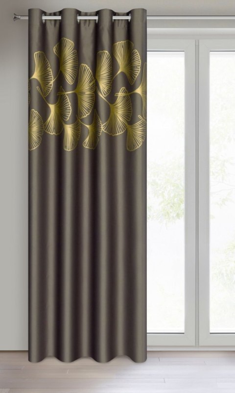Vorhang HARMONY/BRĄZ 140X250 Ösen