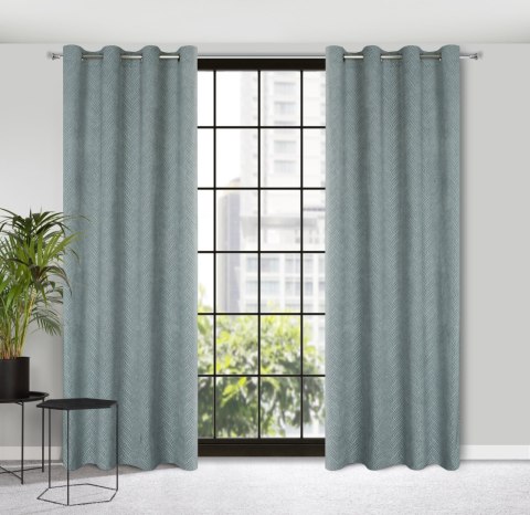 Vorhang ISLA/STAL 140X250 Ösen