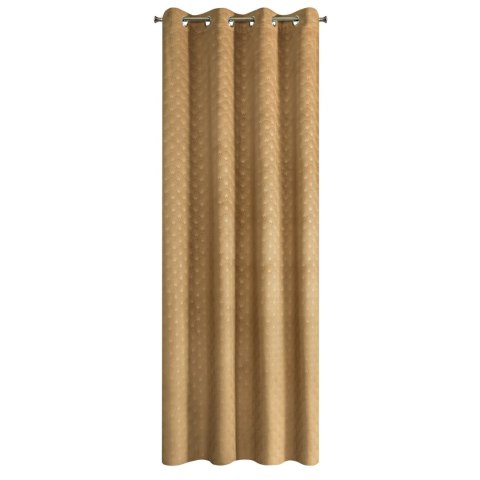 Vorhang JULIA/gold 140X250 Ösen