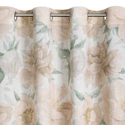 Vorhang KARLA/NAT+RU 140X250 Ösen