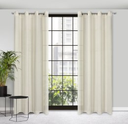 Vorhang LIDIA/NATU 140X250 Ösen