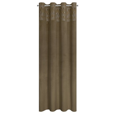 Vorhang LIZA/BEŻ+ZŁ 140X250 Ösen