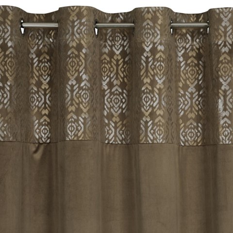 Vorhang LIZA/BEŻ+ZŁ 140X250 Ösen