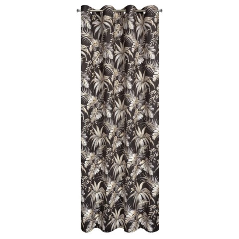 Vorhang MAGI/CZA+BEŻ 140X250 Ösen