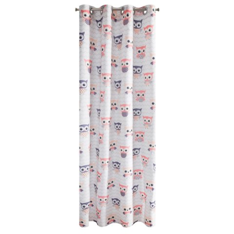 Vorhang MERRY/B+RÓŻ 140X250 Ösen