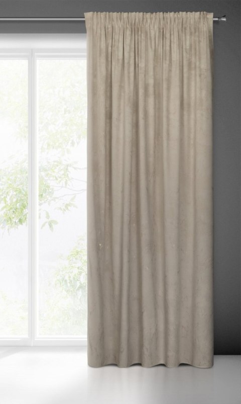 Vorhang NADIA/BEŻ+ZŁ 140X300 TAŚMA